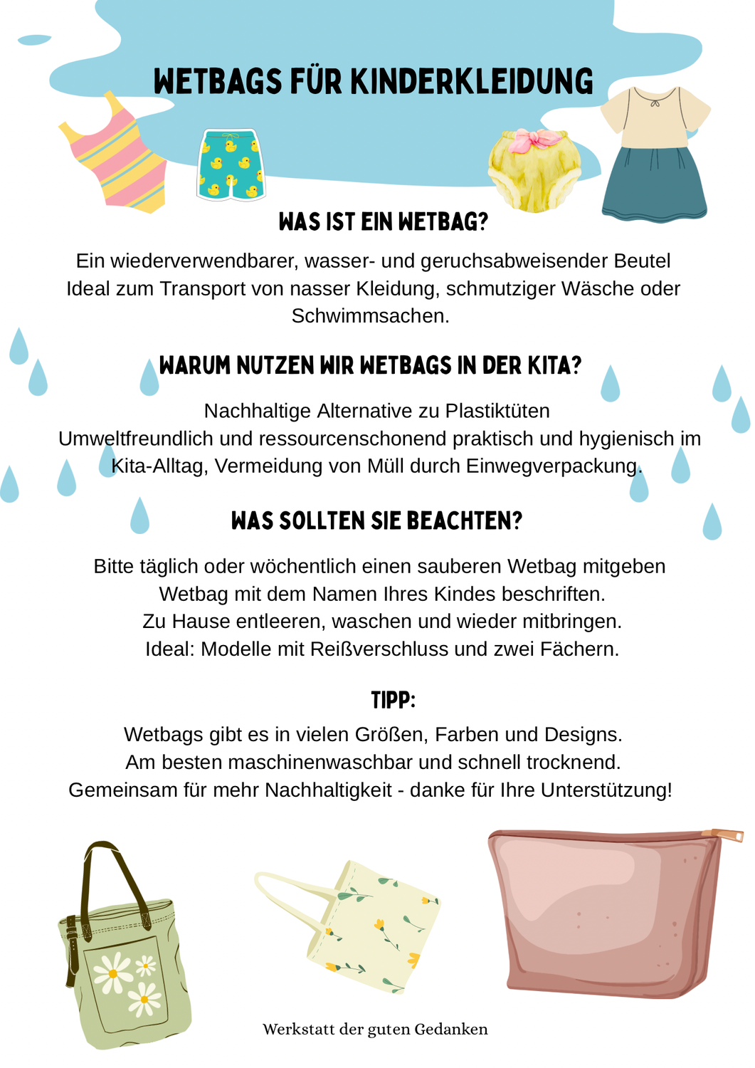 Diverse Elternaushänge und Briefe