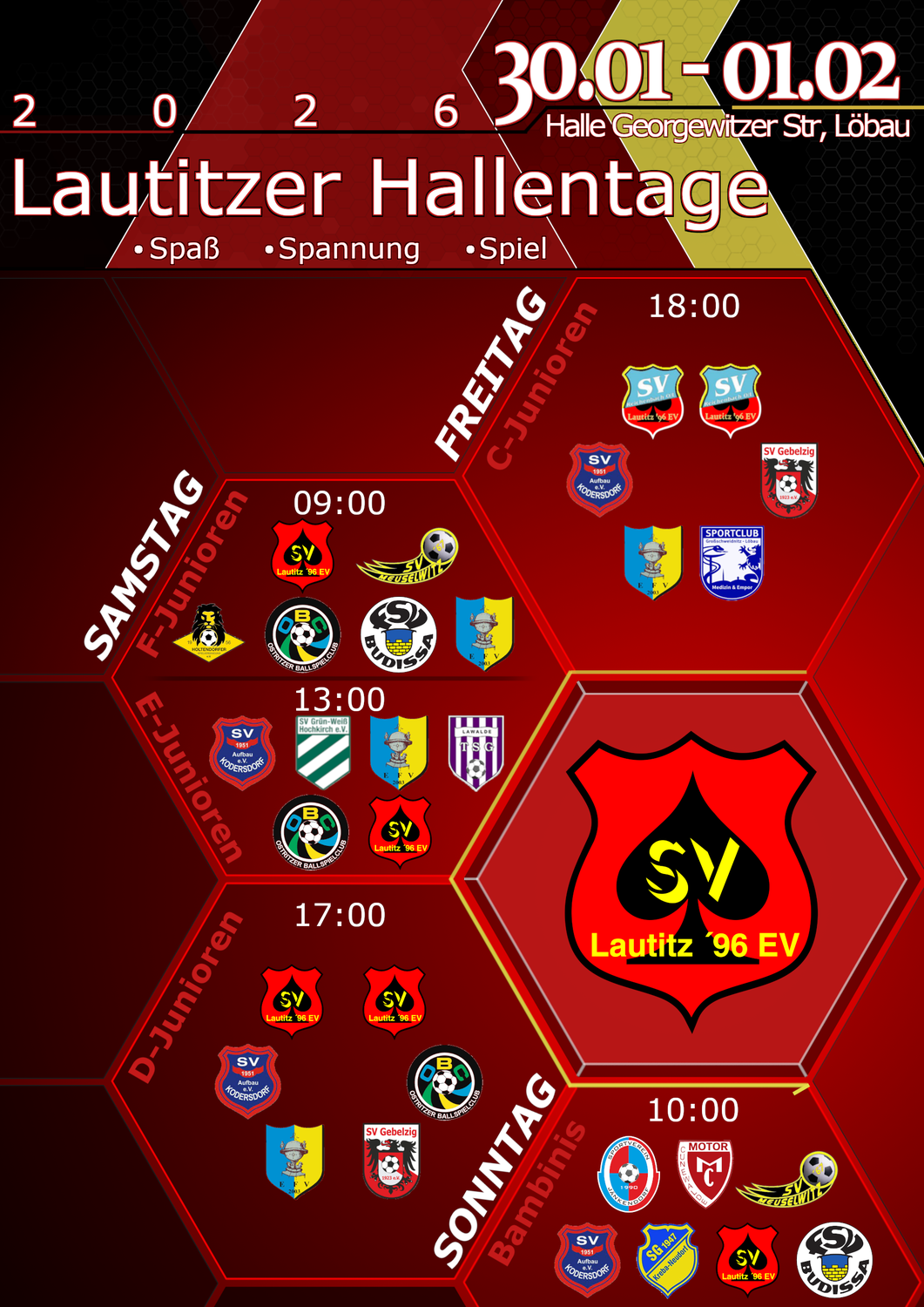 ⚽ LAUTITZER HALLENTAGE 2026 ⚽