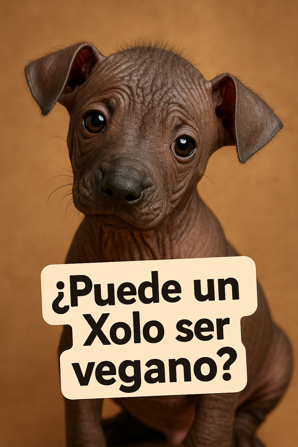 ¿Por qué los Xoloitzcuintles no pueden ser veganos?