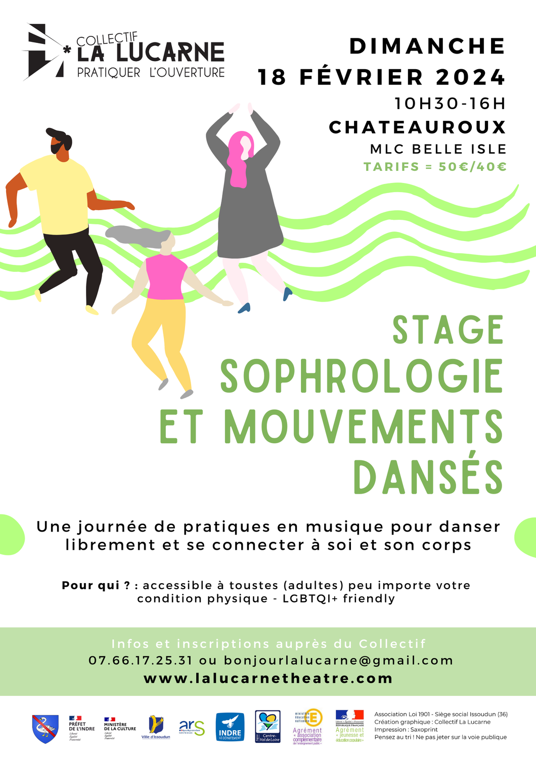 Stage de Sophrologie et Mouvements dansés