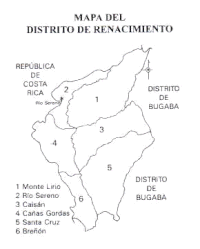 Clic para ampliar el Mapa de la primera división política - administrativa