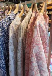 Katoenen kimono's uit India