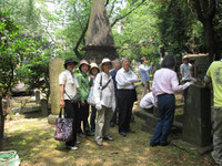 6月3日外国人墓地清掃作業