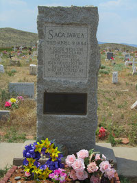 Grave of Sacajawea, Guide of the Lewis and Clark Expedition