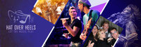 Hat over Heels Hochzeitsband Logo Party 200x200 Quadrat