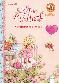 Buchcover "Rosa Rosenherz - Glückspost für die kleine Eule"