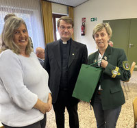 Claudia Jäger, Pfarrer Gerd Kraus, Klara Lensing