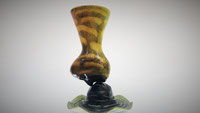 Murano Glass Vases, Afro Celotto, Peroli