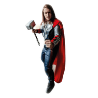 mascotte thor avengers Roma