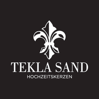 TEKLA SAND  Hochzeitskerze - das ORIGINAL
