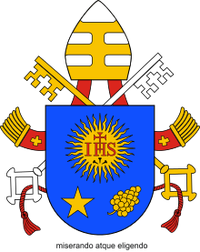 Das neue Wappen, Papst Franziskus I.