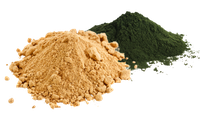 Camu Camu und Chlorella Pulver