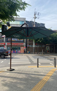 Curbside Umbrellas