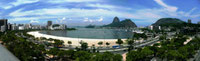 Praia de Botafogo 2011, Panoramabild aus 3 Einzelaufnahmen