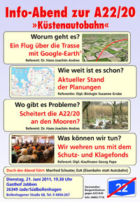 Plakat Infoveranstaltung
