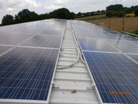 21 kWp, Yingli Module, Wechselrichter von Delta Energy, Gestell von Renusol
