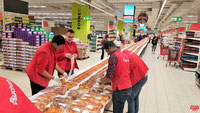 La brioche de 259m à Auchan Vélizy.