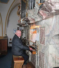 Josef Eiber ist seit fast 60 Jahren Organist in der Pfarrei Ast - Kath.  Pfarrei Ast Waldmnchen "Mari Himmelfahrt"