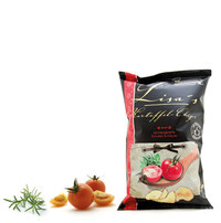 Lisas Chips mit Tomate und Kräutern