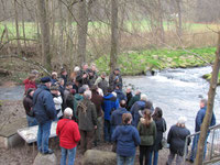 Gut besucht: Die Wasseramsel-Exkursion an der Elsava