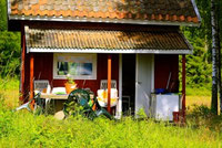 "lilla varpet" mit Blick auf den Stora Le