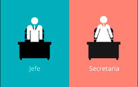 Rol de sexos - Jefe / Secretaria