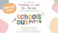 Family Loung School's out Party Stadtgalerie Mödling