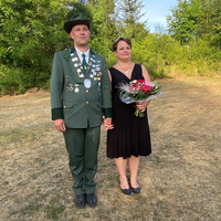 Königspaar 2019 Thomas Briel und Tanja Hoffmann