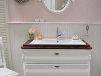 Mittlere Landhaus-Waschtische - Land & Liebe Badmöbel Landhaus