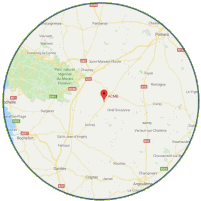 zone d'intervention d'ACMB de 80 kms autour de Brioux, Poitiers, La Rochelle...