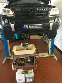 Getriebespülung Mercedes AMG