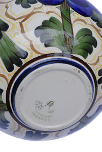  KF in a square, used 1923 - 1924 in the best quality faience mass and in Art faience aluminia faience