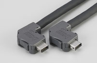 左 アングル(ケーブル上出し)右 アングル(ケーブル下出し)