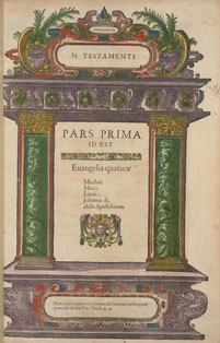 1596 Hamburg Polyglot Bible NT