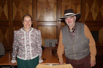 Organisator Hoss Keller mit seiner Frau Theres