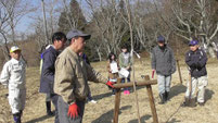 鈴木造園　大東　大原　川内自治会　植樹祭