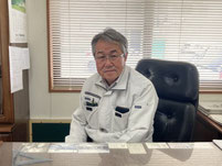 企業紹介① 代表取締役の二瓶達夫さん