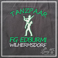 Bestickung T-Shirts für Faschinsverein EDBURMI Wilhermsdorf von LaneyART