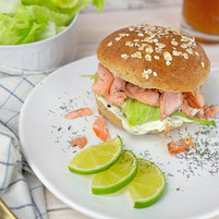 Pulled Lachs Burger