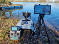 Huur Voerboot Voerboten Baitbaots Baitbaot Pulse Bleu Pulse Red pulse Black XR310 Toslon XR500 autopilot Carppilot pro onderwatercamera Toslon TF520 visvinder Fishfinders visvinders ToslonTF740 karpervisser Raymarine pro5 3DCarps karper huren voerboot