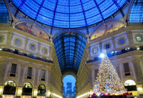 ミラノ　ガッレリア　クリスマス