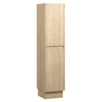 Fienza Edge Scandi Oak Tallboy On Kickboard