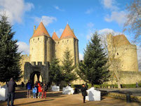 Noël à la cité de Carcassonne