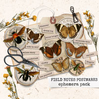 FIELD NOTES POSTMARKS EPHEMERA PACK