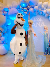 Anniversaire Reine des Neiges