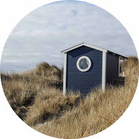 Glamping Unterkunft in den Dünen an der Nordsee 2025