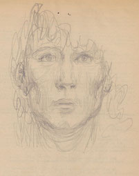 Jean Milhau, Portrait féminin (205x160)