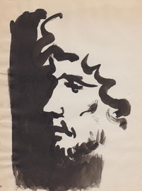 Jean Milhau, Profil masculin (235x175)