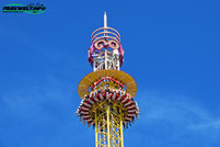 Hangover the tower schneider free fall freefall funtime kirmes volksfest fahrgeschäft attraktion