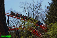 Balagos Vekoma Loop Corkscrew Avonturenpark Hellendoorn Freizeitpark Themepark Amusementpark Attractiepark Info Attraktionen Fahrgeschäfte Park Plan Map Guide Achterbahn Coaster Rollercoaster Öffnungszeiten Preise 